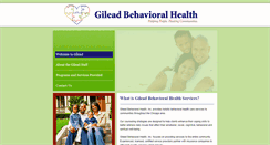 Desktop Screenshot of gileadheals.com